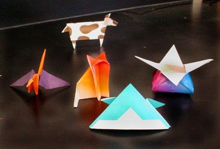  Origami sanatı.