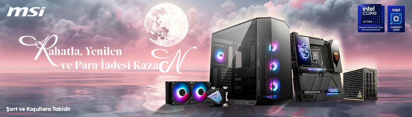 MSI EZ DIY ile Sistemini Yenile, Seçili MSI ürünlerinde Para İadesi  Kazan!