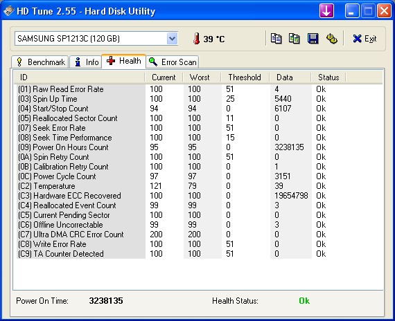  HD tune programlı ile harddisk testi resimli anlatım