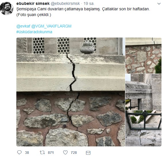 Mimar Sinan’ın camisi yıkılıyor