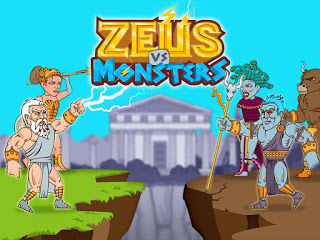  Monsters vs Zeus - Çocuklar ve büyükler için beyin eğitmeni