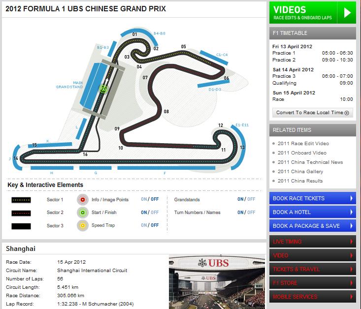  03 - 2012 FORMULA 1 UBS CHINESE GRAND PRIX