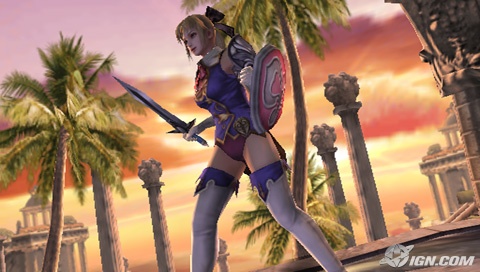  Soul Calibur Psp için onaylandı