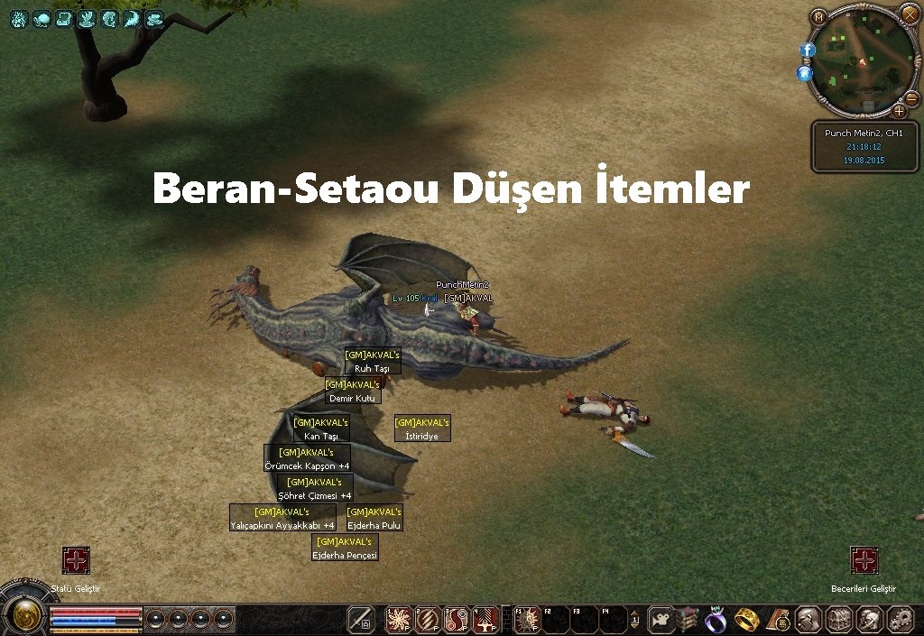  Punch Metin2 Bugün Saat 18.00'da Online