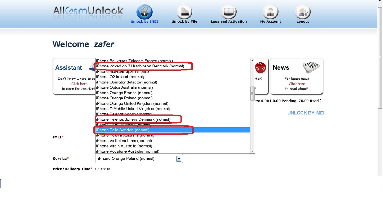  isveçten alınma iphone 4'ün unlock işlemleri hakk....