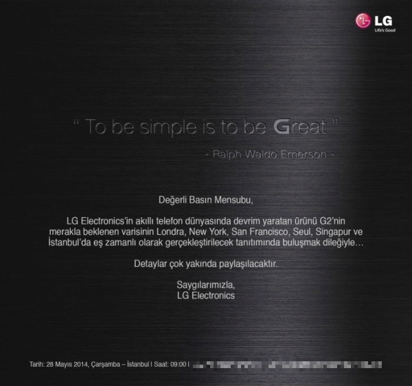 LG G3'ün Türkiye lansmanı 28 Mayıs'ta gerçekleştirilecek