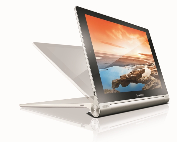 Lenovo yenilikçi Yoga tablet tasarımını 10-inç modele taşıdı