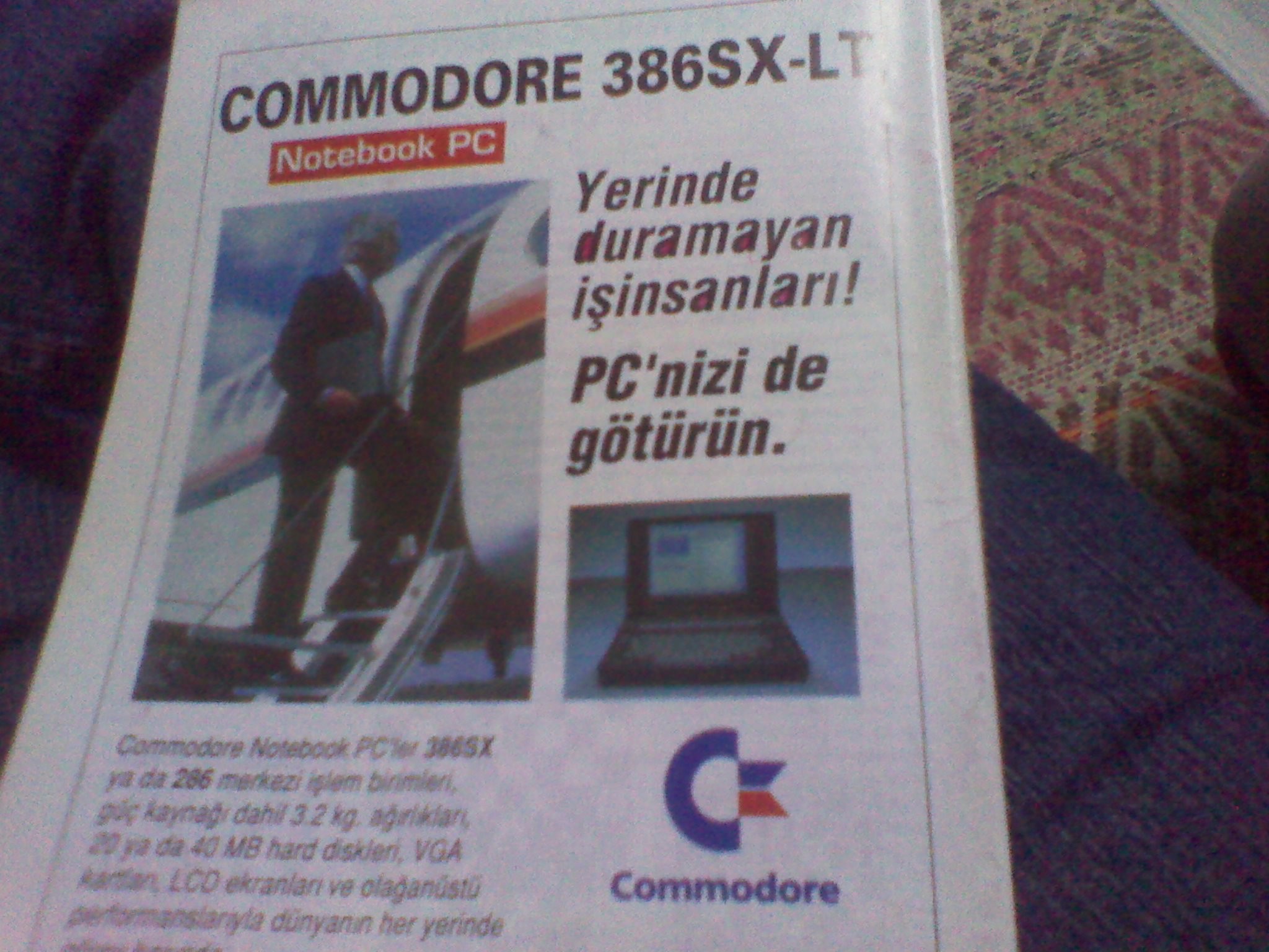  Eski Dergilere Bakarken Gördüğüm Pc Commodore