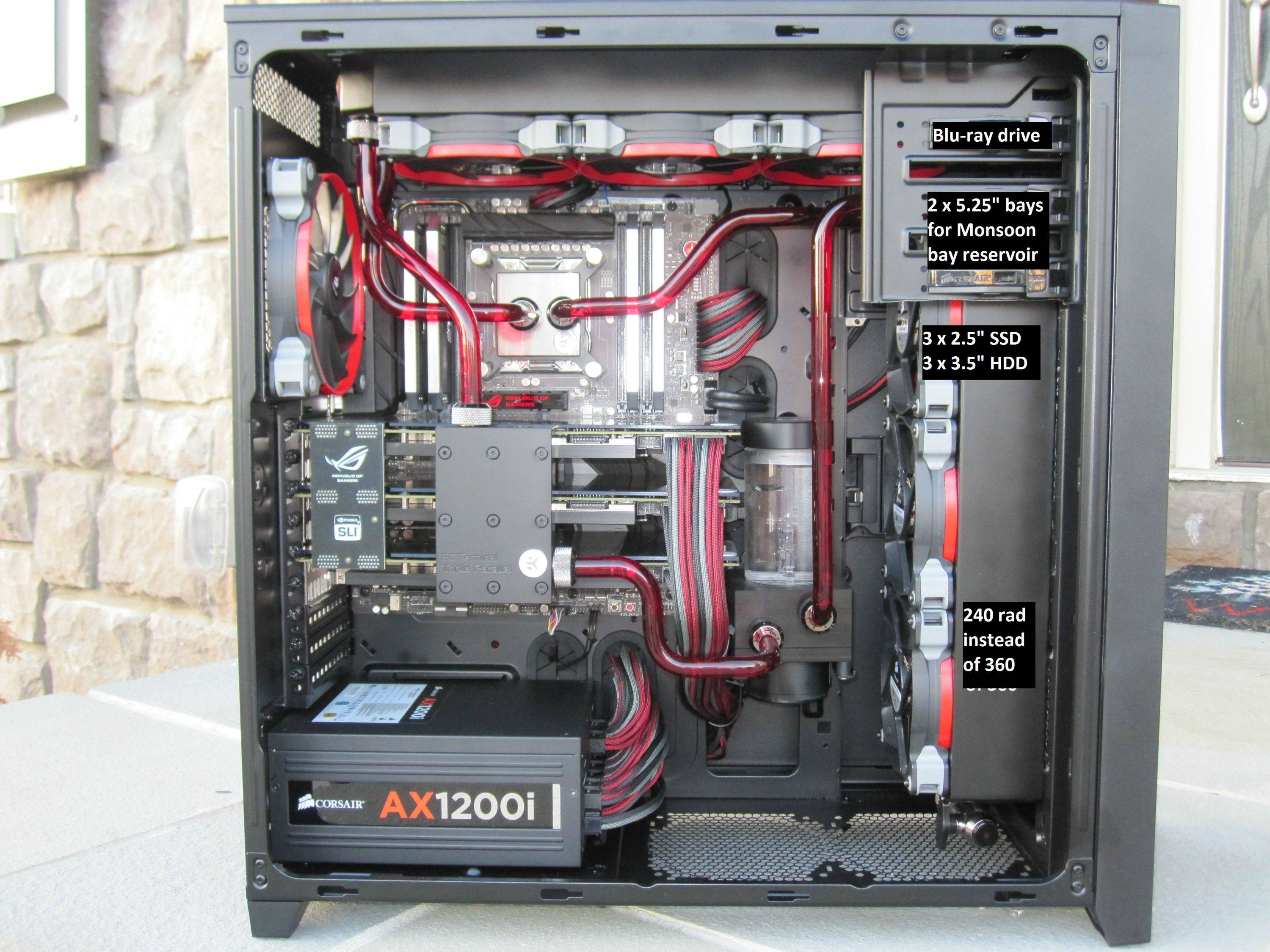 Компьютеры d d. Corsair 750d. Corsair Obsidian 900d. Корпус rb750r2. Ax1200 PC.