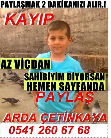  KAYIP İLANI