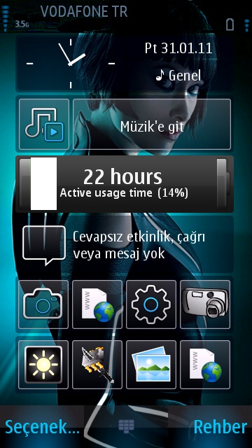  Güncellendi.Nokia 5800,5530,n97,5230 ve tüm s60_v5 'ler için FULL Tema