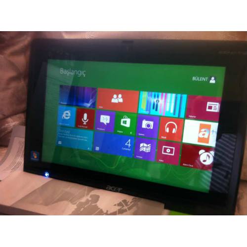  ACER İCONİA W501 WİNDOWS 8