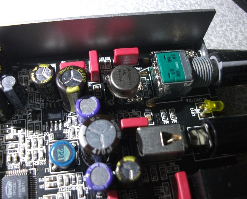  Audiotrak HD2 DE opamp ve kapasitör mod