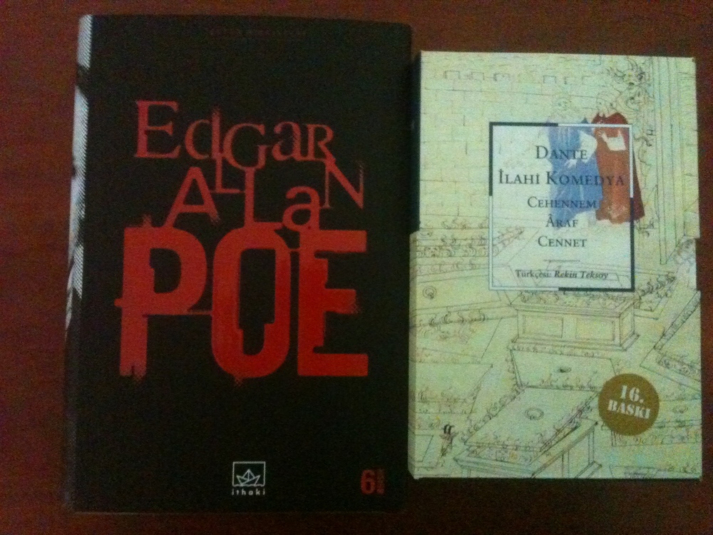  Acil Satılık Ciltli Edgar Allan Poe ve Kutulu İlahi Komedya