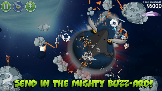 Angry Birds Space yeni güncellemesinde Rovio ve NASA yeniden biraraya geldi