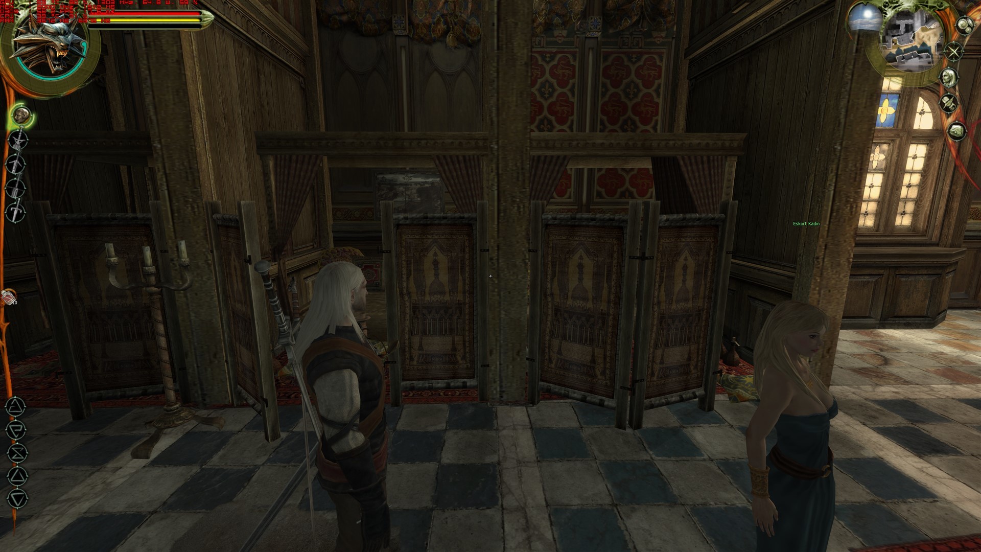 The Witcher 1 Genelevde Zina Odasının Kapısında Namazlık...