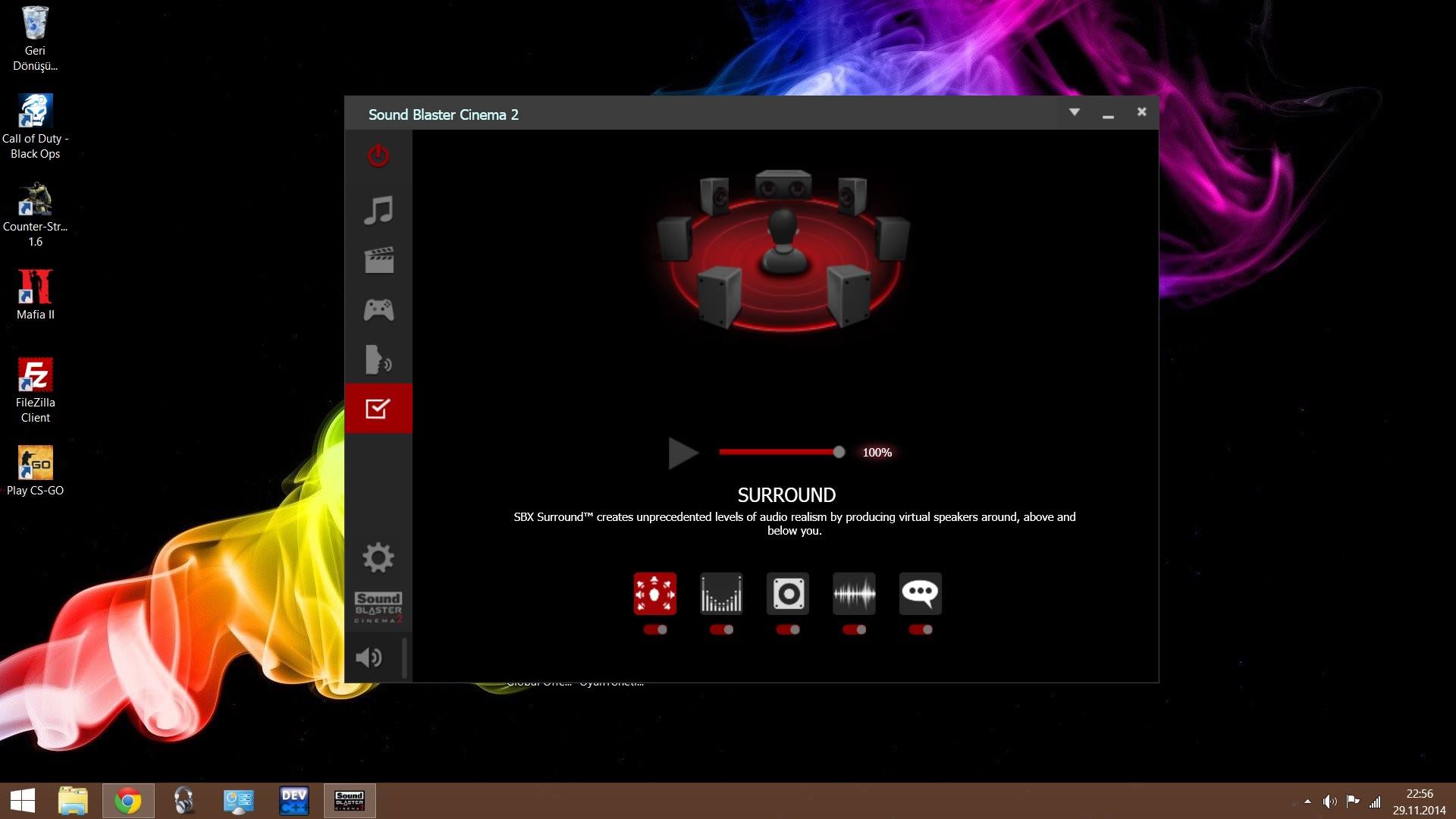 sound blaster cinema 2 download windows 8.1