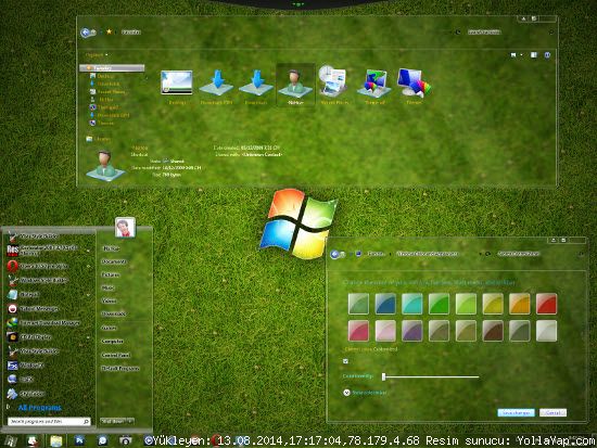  Windows 7 Resimdeki Temayı Bulamadım (Yardım Edin)