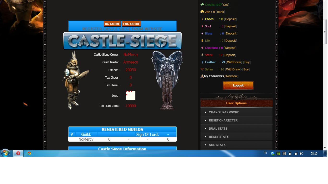  MuDream World ▌99.62XT+ 100 Quests + Castle Siege▌Exp:300 ▌NoWebshop ▌