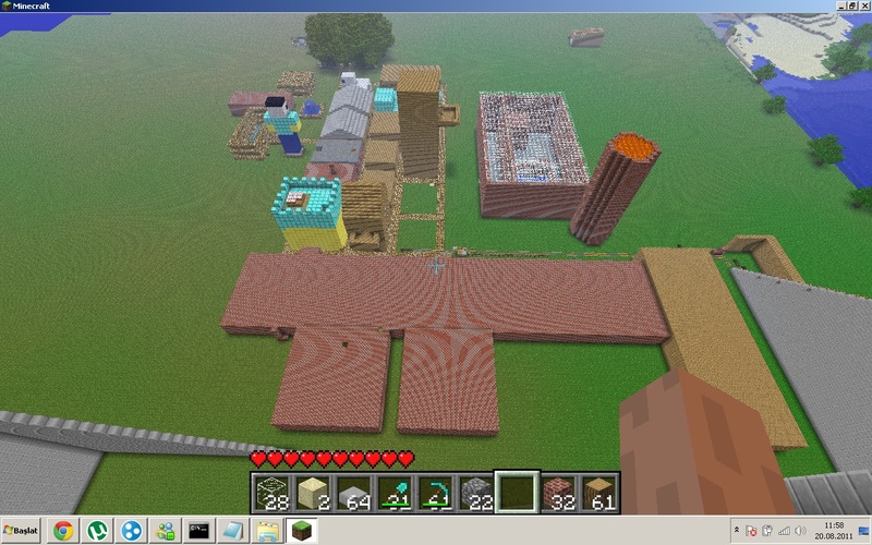  MineCraft Free Build[No Hamachi SS geldi]