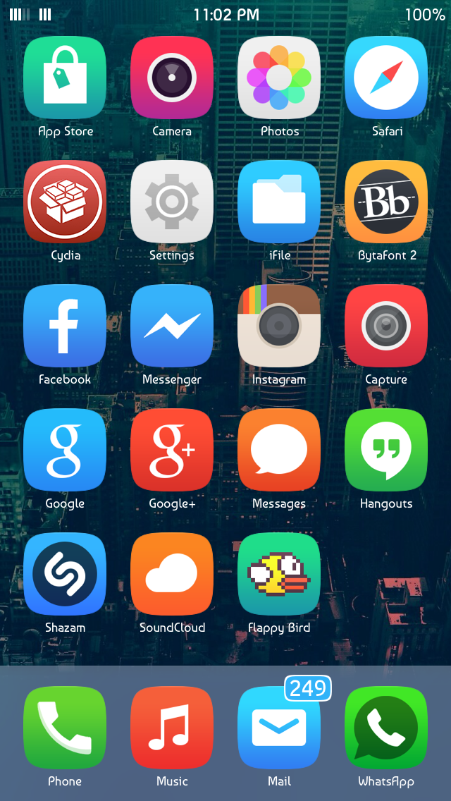  Winterboard teması. Sizce nasıl? Devam etsem mi?