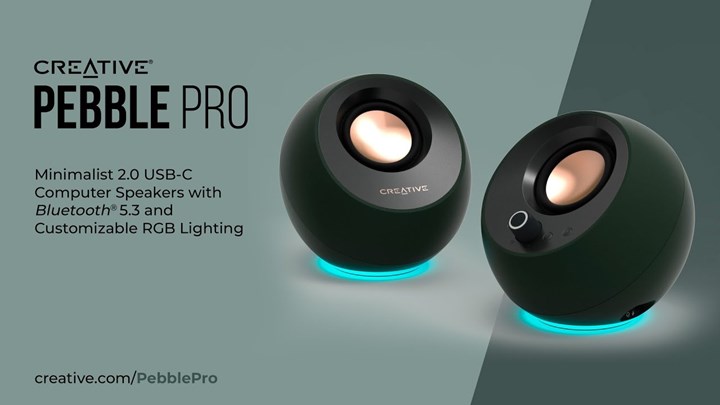 Creative Pebble Pro USB hoparlör duyuruldu