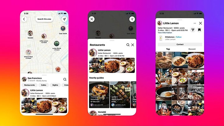 Instagram, popüler konumları keşfetmeniz için Google Haritalar benzeri bir harita geliştiriyor