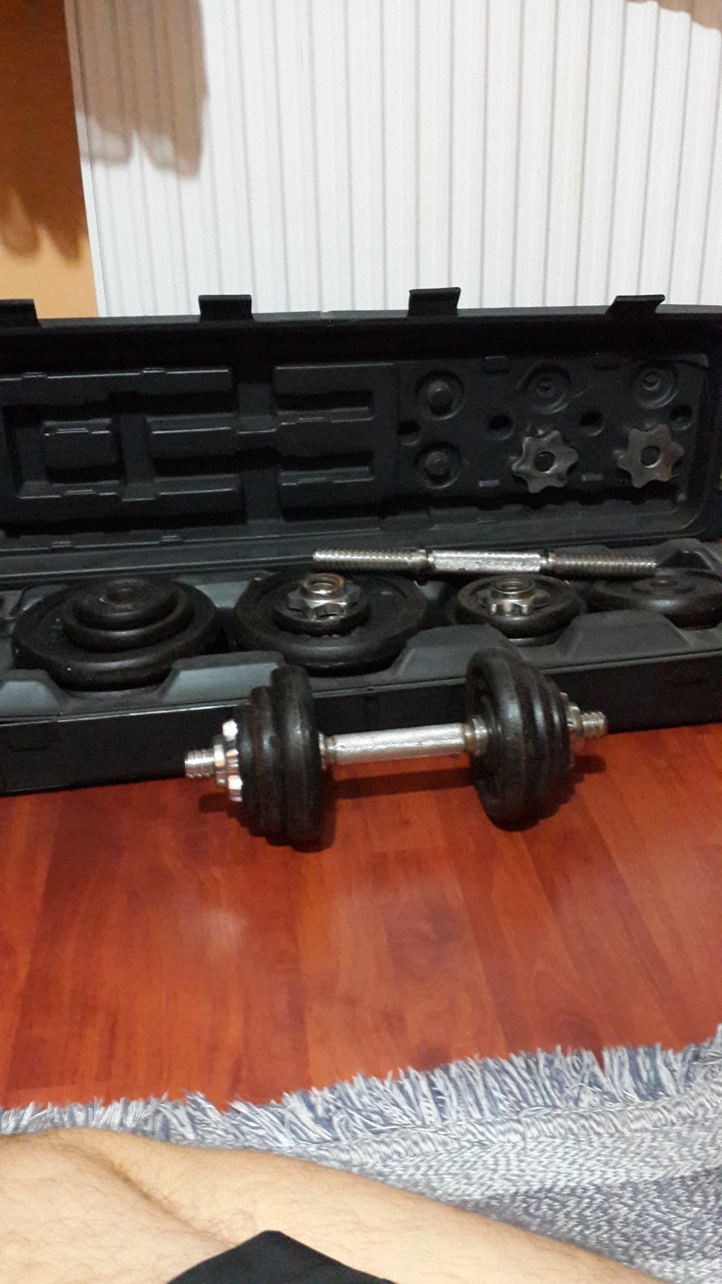 Halter - Dumbell Seti / 50 kg + ayarlanabilir ( SATILDI )