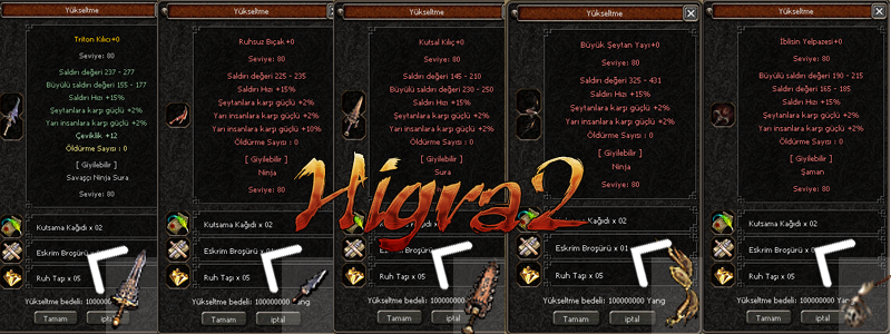 Higra2 - Metin2 Pvp Orta Emek Server 1 - 99