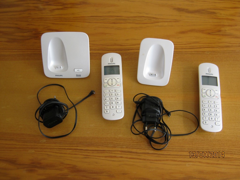  Philips cd270 duo ( çiftli ) dect telefon  60 tl