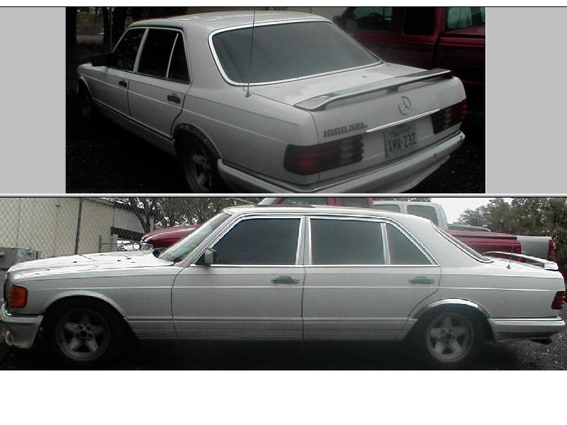  Mercedes-Benz 1000SEL ,1000SEC ve 5000SEL