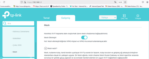 AX53 Wİ-Fİ 6 routeri TP-LINK EX530v routere kablosuz bağlama konusunda yardıma ihtiyacım var.