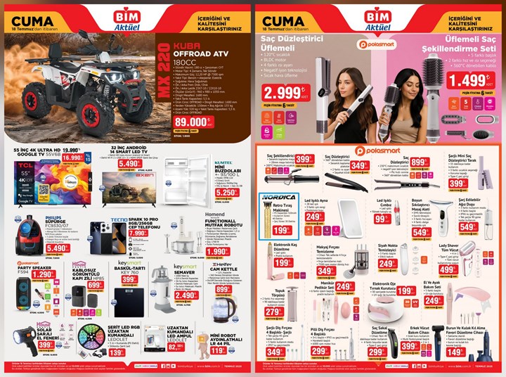 Haftaya A101, BİM ve ŞOK aktüel kataloğunda neler var?