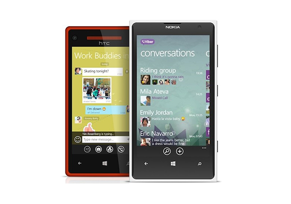 Viber'ın Windows Phone 8 uyglaması ara yüz değişikliği ile güncellendi