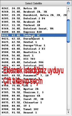  ALT-DVB'de kanal ekleme