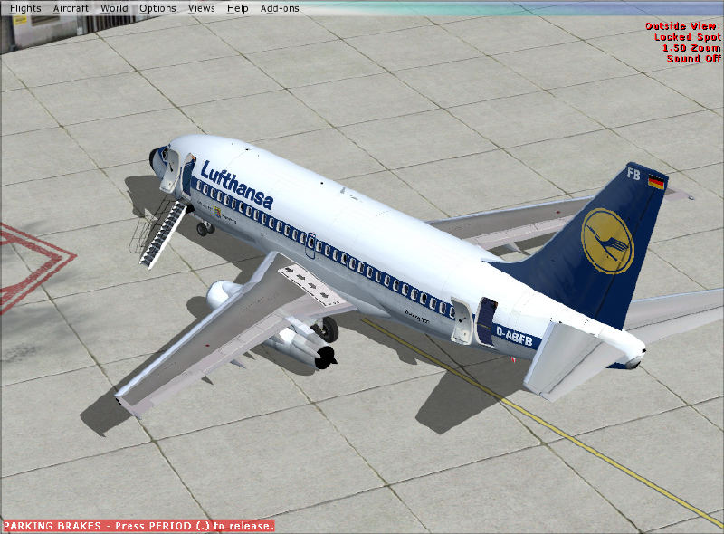  Fsx boeing 737 - 200 lufthansa