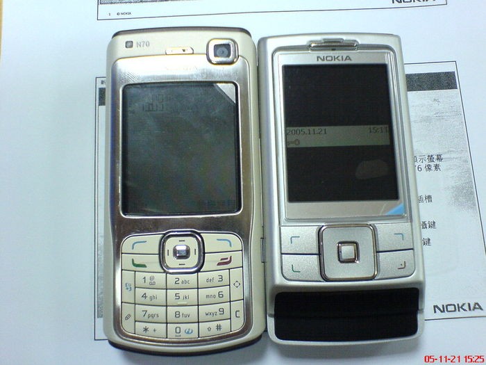  Nokia N70 - Nokia 6270..! (Son Günlerin Popüler 2 Telefonu)