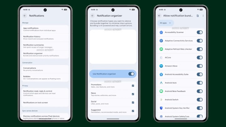 Android'e yapay zeka destekli bildirim düzenleyicisi geliyor