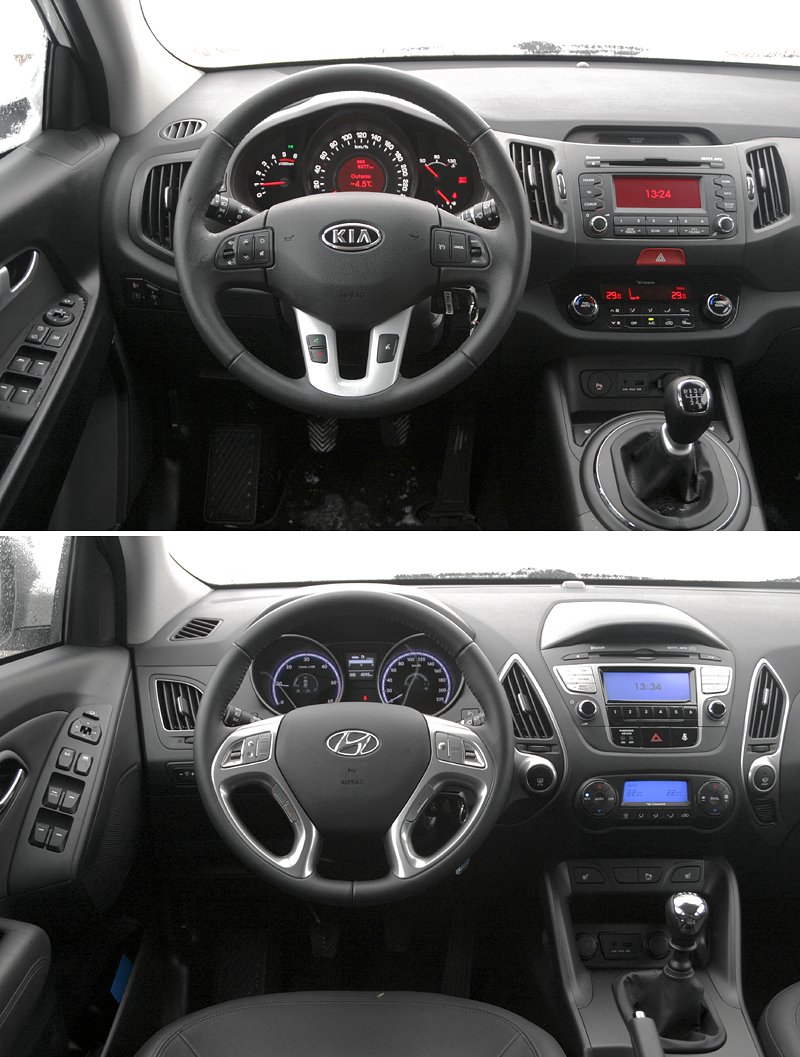  Sizce Kia Sportage 1.6 lt. GDI Benzinli 2WD mi yoksa Hyundai ix35 1.6 GDI 6MT 4x2 STYLE PLUS mu?!