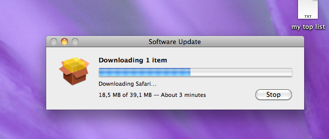 Safari 5 ve Mac OS X 10.6.4 WWDC'de duyurulacak