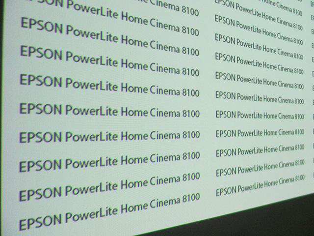  EPSON PowerLite HomeCinema 8100 Netlik Sorunu