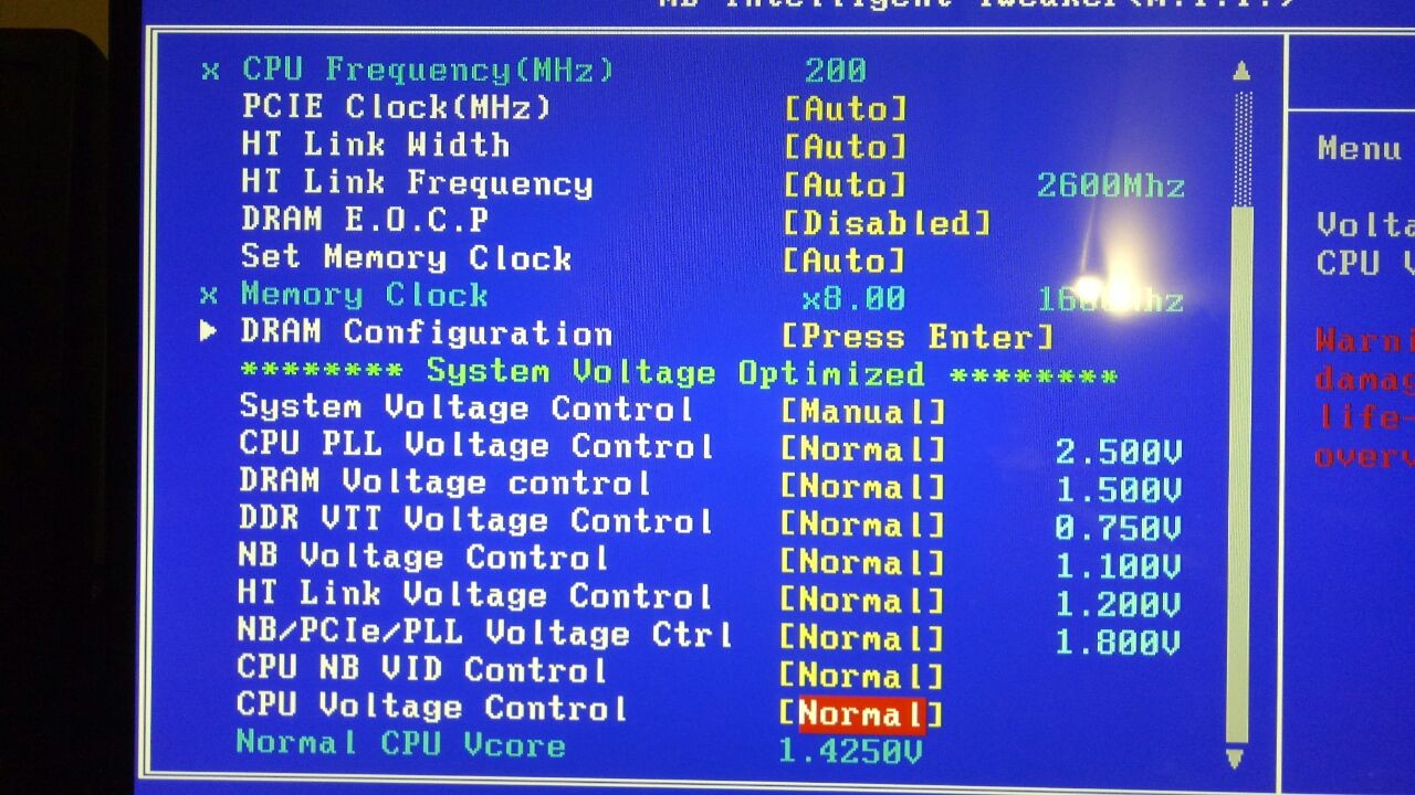 Fx 8320 Bios Overclock Anakart Ayarları ????