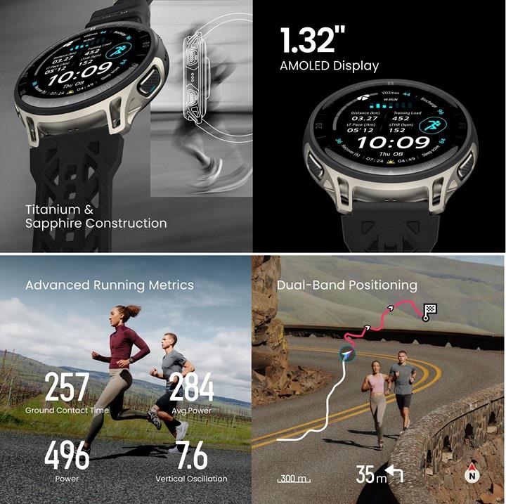 Amazfit Cheetah 2 Pro maratonlar için tasarlandı