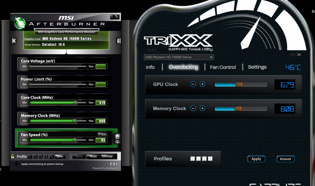  AMD RADEON HD6470M OC REKORU SSli