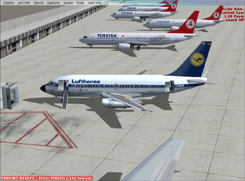  Fsx boeing 737 - 200 lufthansa