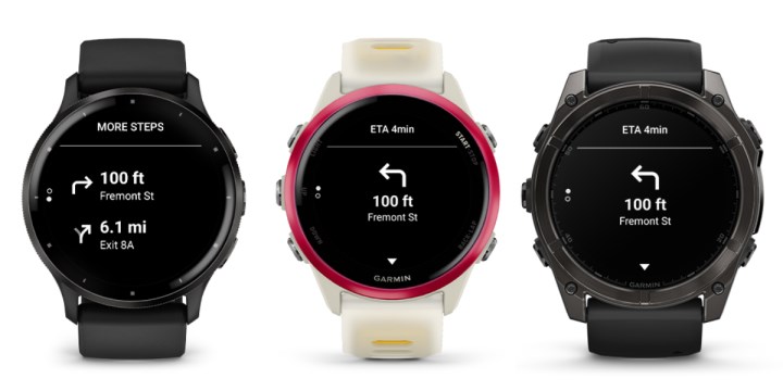 Garmin akıllı saatler için Google Haritalar uygulaması yayınlandı
