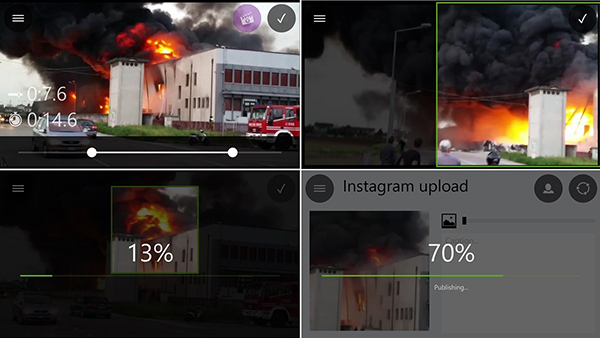 Windows Phone için yeni uygulama: Video Upload to Instagram