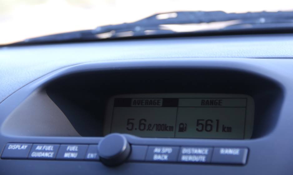  1.6 Avensis resimli yakıt tüketimi (5.4 lt geldi)