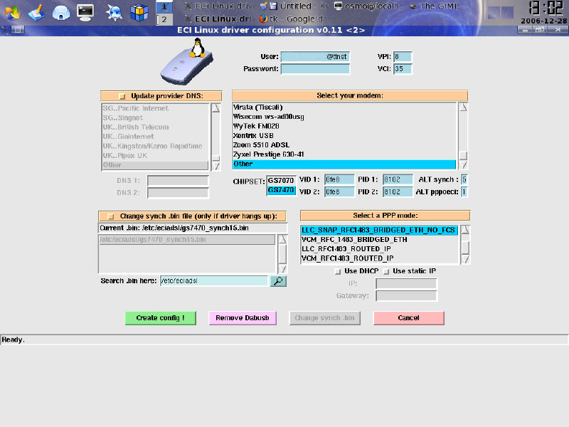  GLOBESPAN CHIPSETLI USB MODEM KURULUMU(pikatel usb)