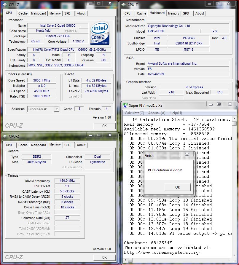  DDR2 1066MHz Corsair Dominator Vs. OCZ Titanium